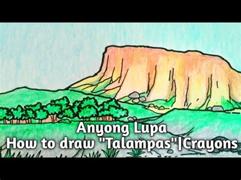 anyong lupa drawing easy